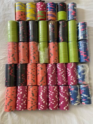New China Tina cards mold micro cash set