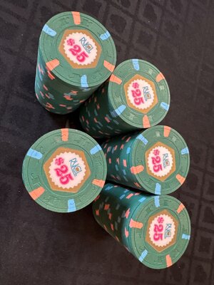 RVCL $25’s uncirculated THC