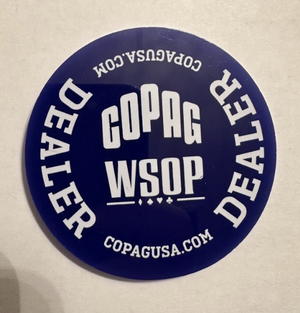 WSOP Dealer Button - Copag