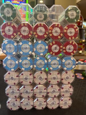 BCC Protege low stakes set (650 chips)