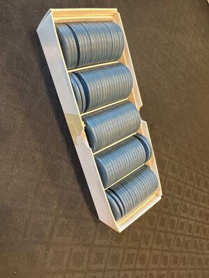 Blank rectangle molds 1 rack 1950’s