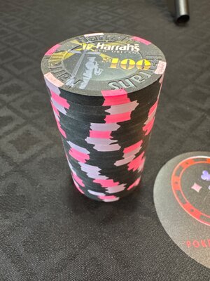 Harrahs! N.O $100’s. (Barrel)