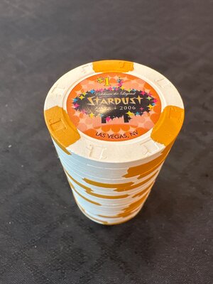 Stardust Final Issue $1 chips. Very sharp but played.