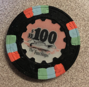 Carnival Cruise $100 Chip (Fun Ship)