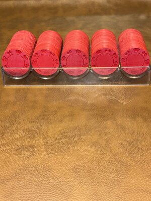 One Rack Red Diecards