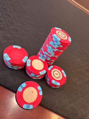 Discovery $5’s x 36 leaded chips