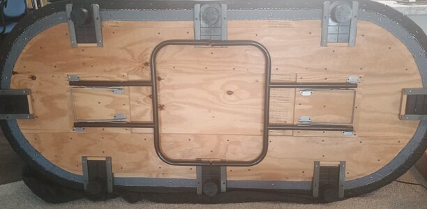 8-10 Player Poker Table with Pull Out Cup Holders - Las Vegas