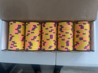 THC Canary Yellow Hotstamp Rack (exactly like beaver 1s)